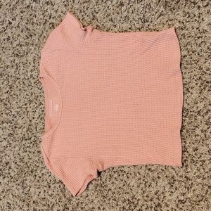 American Eagle Waffle Knit Crop Top